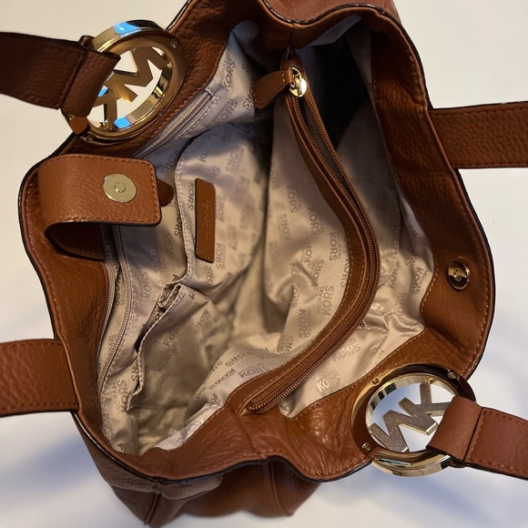 Michael kors Acorn brown tote bag - Picture 2 of 2